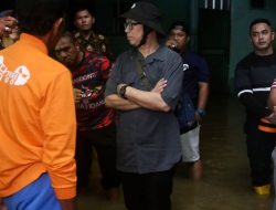 H.Teddy Meilwansyah PJ.Bupati Bersama Forkopimda OKU Meninjau Titik Lokasi Banjir