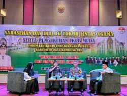 Waka Polres Oku Menghadiri Kegiatan Sarasehan Dan Dialog Lintas Agama