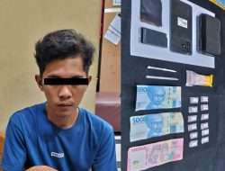 Satresnarkoba Polres OKU Amankan Seorang mahasiswa Diduga Bandar Narkoba Di Semidang Aji Dengan BB 3,73 gram Sabu