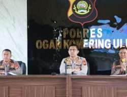 Jelang Operasi Ketupat Musi 2025, Polres Oku Akan Dirikan Pos Pengamanan Dan Pelayanan Masyarakat.