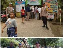 Polsek Lubuk Raja Polres OKU Gencar Laksanakan Patroli dan Pengamanan Objek Wisata Selama Libur Lebaran