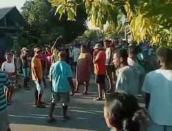 Dalam rangka Acara adat Terjadi Keributan Warga antara Desa Atubul Dol dan Desa Latdalam Akibat Kecemburuan dan Kekecewaan
