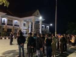 Petugas Gabungan Dari Polres Oku Sisir Lokasi Rawan Premanisme Atau Pungli