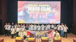 Kapolda bersama PJU Polda Sumsel Nobar film sayap sayap patah”2 