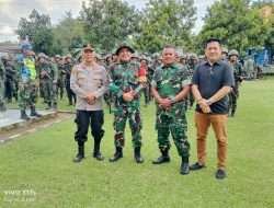 Sinergi TNI-Polri: Kapolsek Lubuk Batang dan Baturaja Timur Hadiri Cek Poin Siswa Dodik Latpur