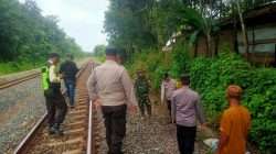 Polsek Baturaja Timur Datangi Lokasi Kecelakaan: Salah Satu Warga Meninggal Dunia Terserempet Kereta Api