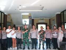 Kapolres OKU Terima Kunjungan Silaturahmi Dandim 0403 OKU