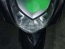 Motor Wartawan Dicoret Cat oleh Orang Tak Dikenal saat Meliput di Mapolres OKU