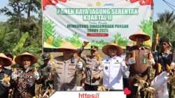 Kapolres OKU Hadiri Panen Raya Jagung Serentak Kuartal II untuk Mendukung Swasembada Pangan Nasional