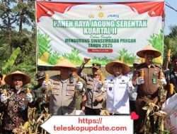 Kapolres OKU Hadiri Panen Raya Jagung Serentak Kuartal II untuk Mendukung Swasembada Pangan Nasional