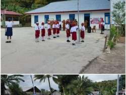 SD Inpres Romnus Kibarkan Semangat Patriotisme di HUT ke-80 RI: Langkah Awal Generasi Penerus Bangsa