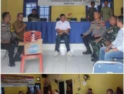 Sinergi TNI-Polri Kawal Pemilihan PAW Kades Tanjung Kemala yang Kondusif