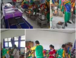 Ujian Praktek Muatan Lokal SMKN 7 Tanimbar: Siswa Latih Kemandirian Mengolah Makanan dan Minuman Sendiri