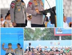 Kapolri Pimpin Apel 5.000 Ojol dan Buruh di Palembang, Perkuat Sinergi Jaga Kamtibmas Sumsel
