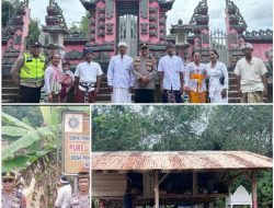 Cegah Curat dan Curanmor, Polsek Sinar Peninjauan Lakukan Pengamanan 24 Jam Saat Nyepi