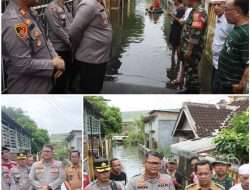 BANJIR MENGGENANGI 22 KK DI KECAMATAN BATURAJA TIMUR, TIM GABUNGAN LAKSANAKAN MONITORING DAN SIAPKAN ALAT PENYEDOT