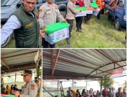 “Kegiatan Penyerahan Bansos Terdampak Banjir Berlangsung Kondusif di Kecamatan Baturaja Timur”