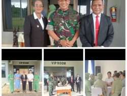 Saumlaki Wabup Tanimbar Antar Keberangkatan Pangdam XV/Pattimura di Lanud IG