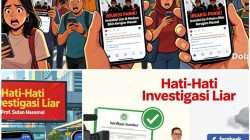 Bahaya ‘Investigasi Liar’ di Facebook dan di media masa,Pimpred (Herson) dan penanggung jawab bagian hukum Prof. Sutan Nasomal Peringatkan Kebenaran Kalah oleh Viralitas