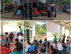 Idul Adha 1447 H: Kebersamaan Warga RT 21 Dusun 05 Tampak Nyata saat Bagikan 10 Hewan Kurban