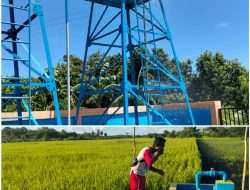 Panen Padi di Desa Kandar Berhasil, Petani Harap Sumur Bor Segera Berfungsi Maksimal
