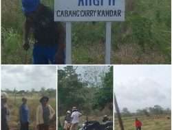 AMGPM Cabang Carry Kandar Gelar Aksi Bersih Lahan, Dorong Ketahanan Pangan Lokal*